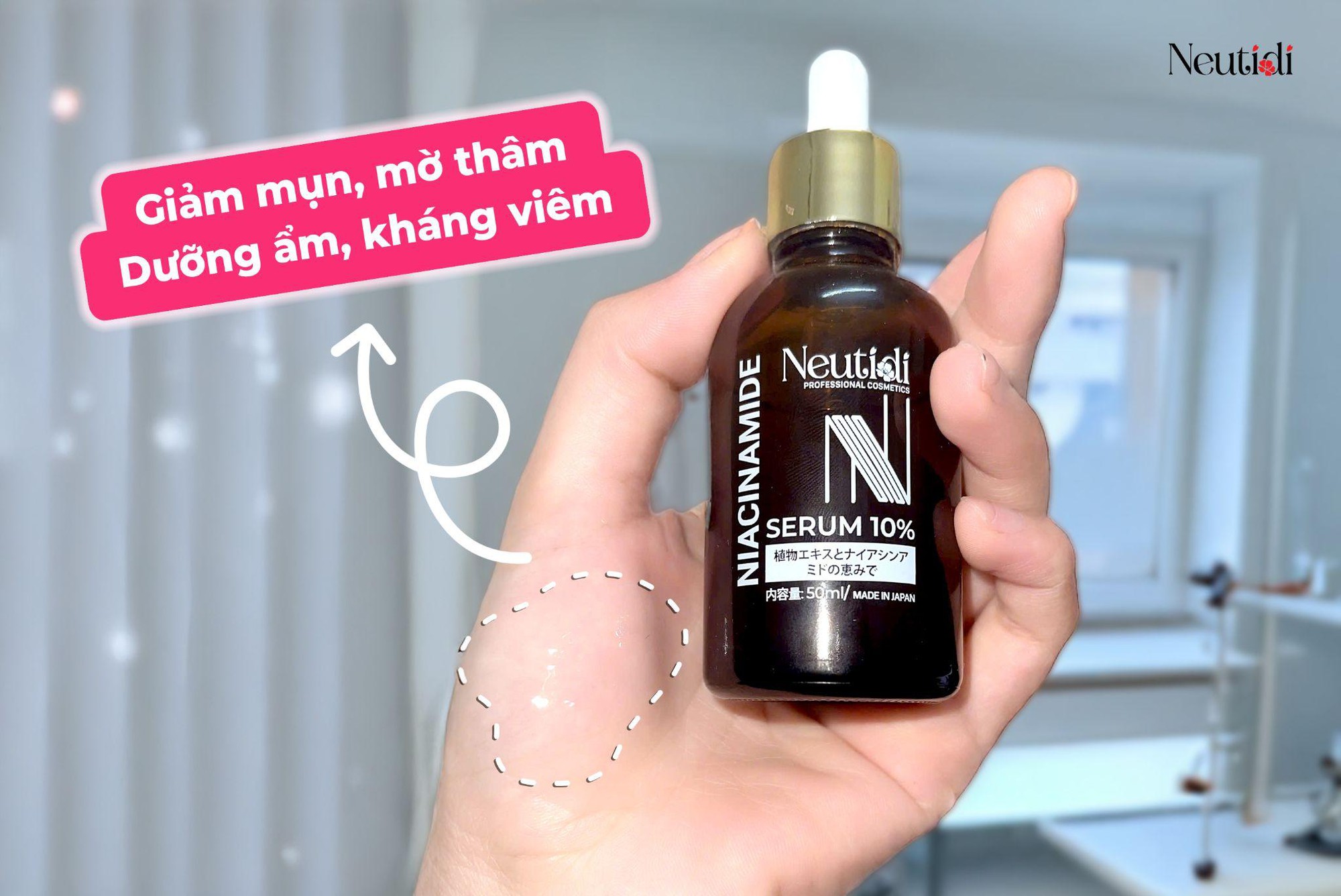Serum Neutidi Niacinamide 10% có thật sự cải thiện làn da mụn và thâm sạm?- Ảnh 3. Serum Neutidi Niacinamide 10% có thật sự cải thiện làn da mụn và thâm sạm?- Ảnh 3.
