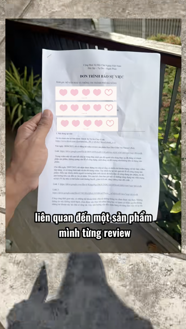 Sư Tử Ăn Chay lên tiếng việc nộp đơn lên Sở VHTT&DL TP. Đà Nẵng về lùm xùm quảng cáo kẹo giấm táo - Ảnh 4.