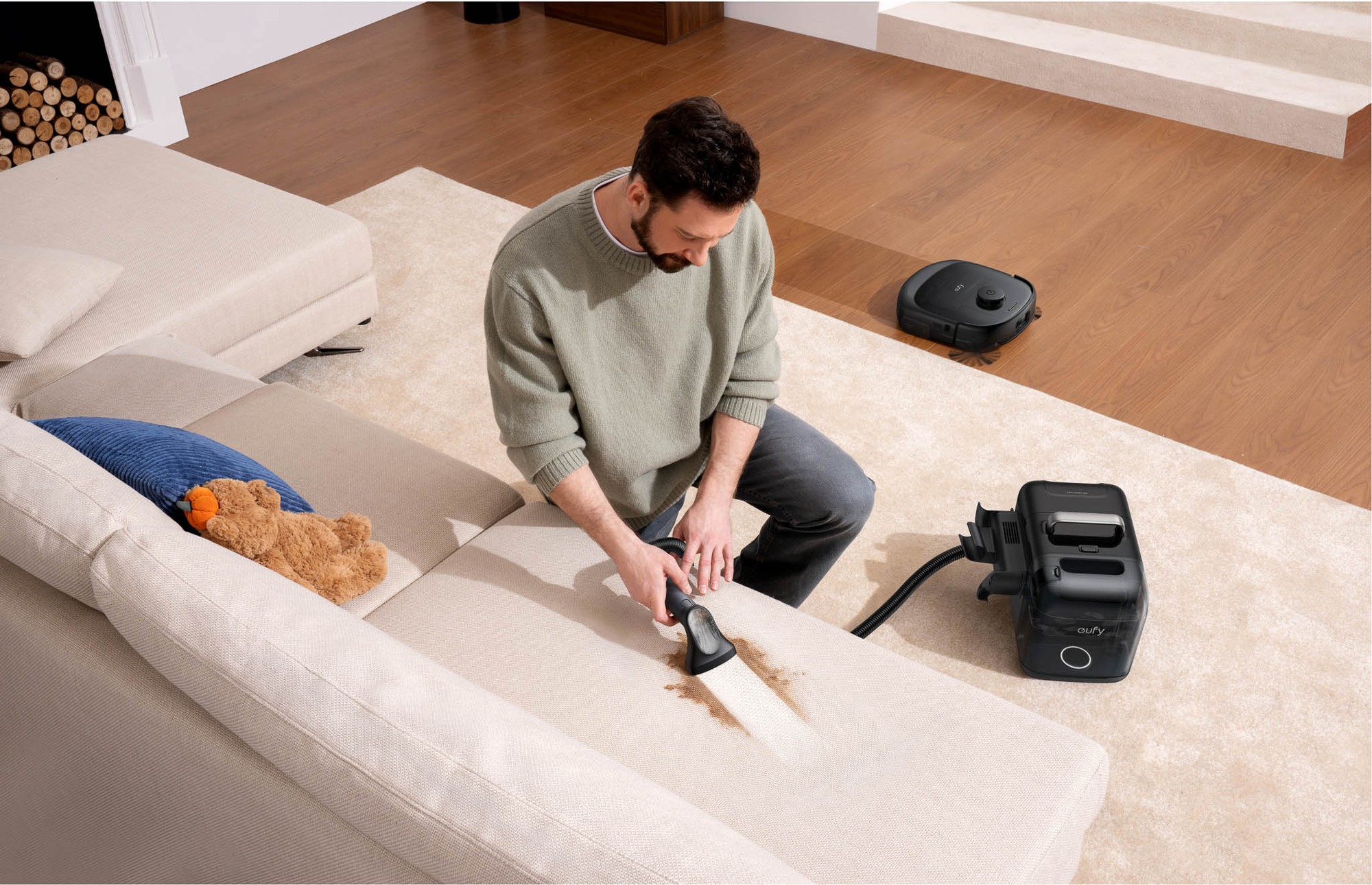 Robot 3 trong 1 hút bụi, lau nhà, tích hợp máy hút cầm tay FlexiOne ra mắt tại Việt Nam- Ảnh 2. Robot 3 trong 1 hút bụi, lau nhà, tích hợp máy hút cầm tay FlexiOne ra mắt tại Việt Nam- Ảnh 2.