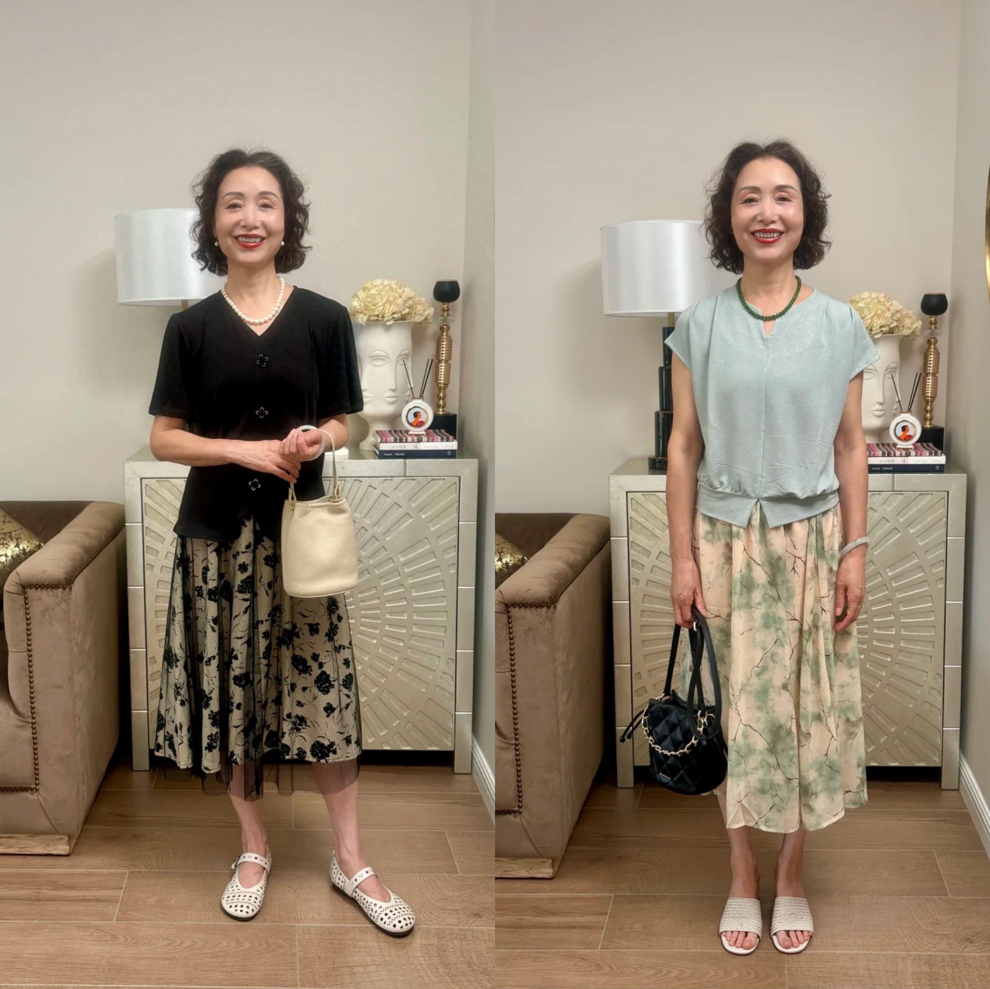 Khi phụ nữ 40+ diện váy hoa, thời gian bỗng trở thành điểm cộng quyến rũ- Ảnh 1. Khi phụ nữ 40+ diện váy hoa, thời gian bỗng trở thành điểm cộng quyến rũ- Ảnh 1.