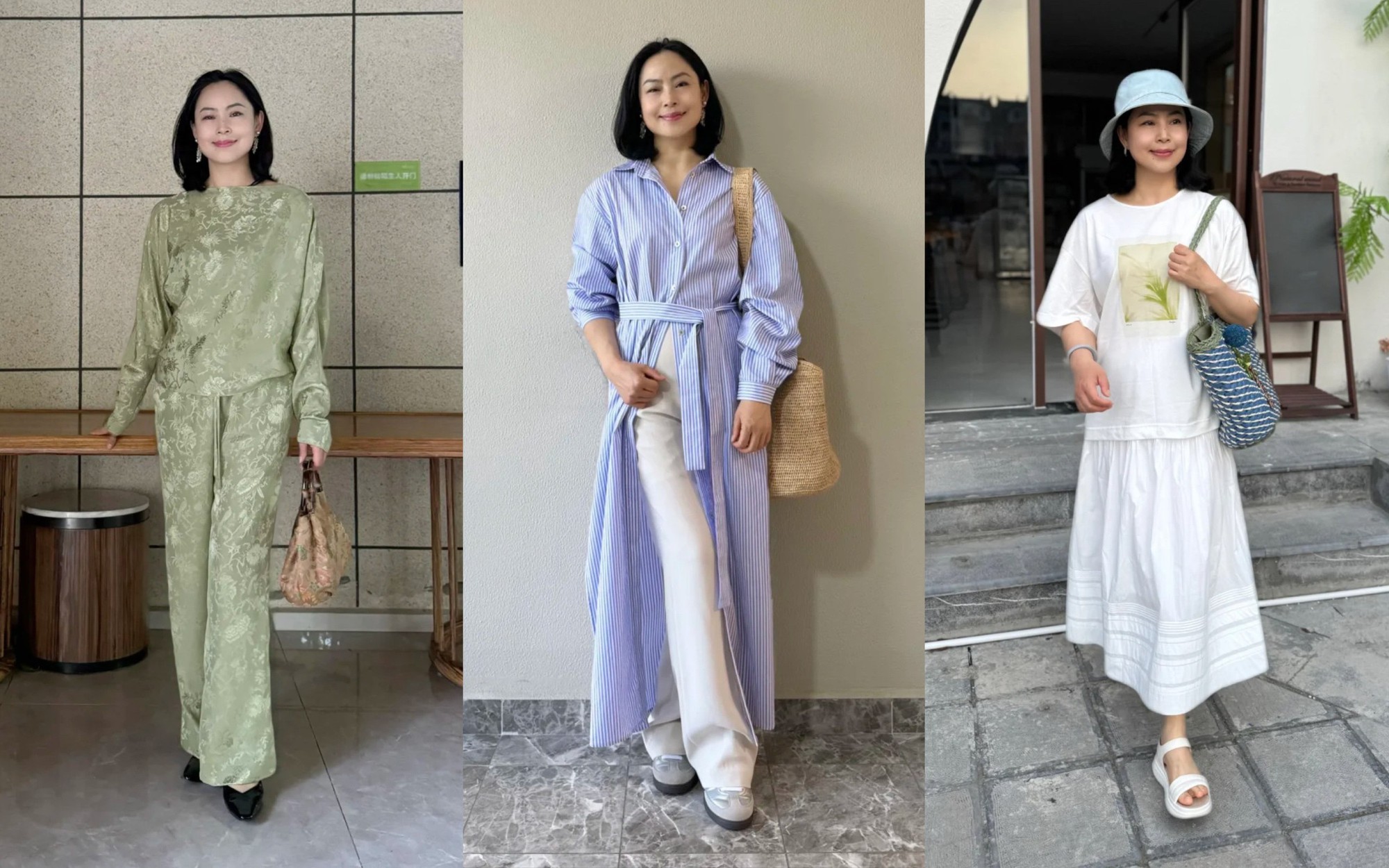 Gợi ý phối đồ phong cách thanh lịch trưởng thành cho phụ nữ 40+ dáng đầy đặn, set nào cũng đẹp mê - Ảnh 1.