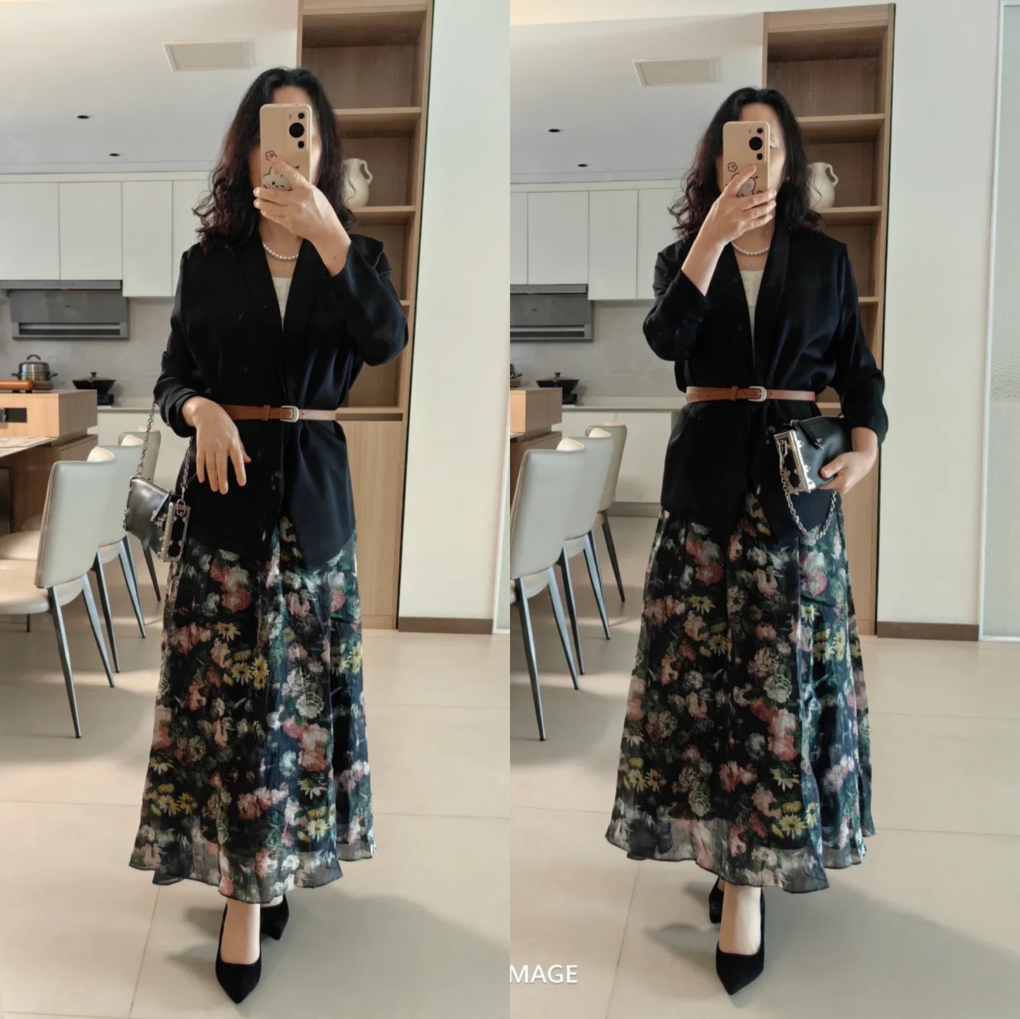 Khi phụ nữ 40+ diện váy hoa, thời gian bỗng trở thành điểm cộng quyến rũ- Ảnh 7. Khi phụ nữ 40+ diện váy hoa, thời gian bỗng trở thành điểm cộng quyến rũ- Ảnh 7.