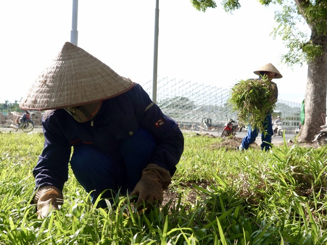 Cận cảnh khán đài khổng lồ đang gấp rút hoàn thiện trước ngày Quốc khánh 2/9 tại quảng trường Ba Đình - Ảnh 10. Cận cảnh khán đài khổng lồ đang gấp rút hoàn thiện trước ngày Quốc khánh 2/9 tại quảng trường Ba Đình - Ảnh 10.