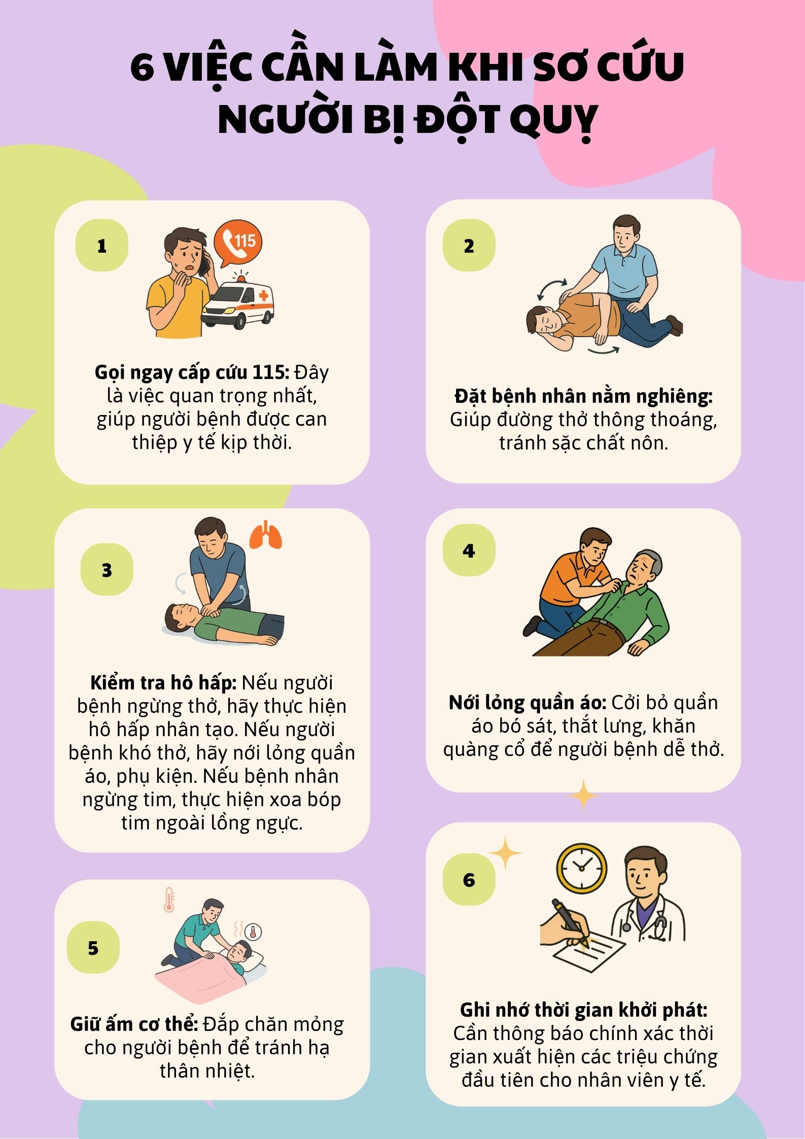 6 việc cần làm ngay và 3 việc không được làm để 6 việc cần làm ngay và 3 việc không được làm để