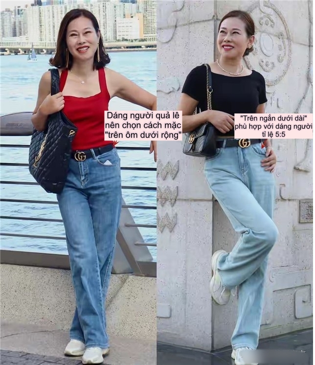 Mùa hè, vì sao phụ nữ trung niên nên tránh mặc quần không đường may ra đường? Xem loạt ảnh so sánh này là hiểu ngay! - Ảnh 14.