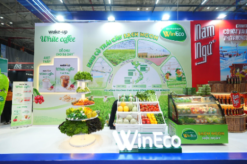 Khu vườn WinEco thu hút hàng ngàn khách tại Vietfood & Beverage - Propack Vietnam 2025 - Ảnh 1.