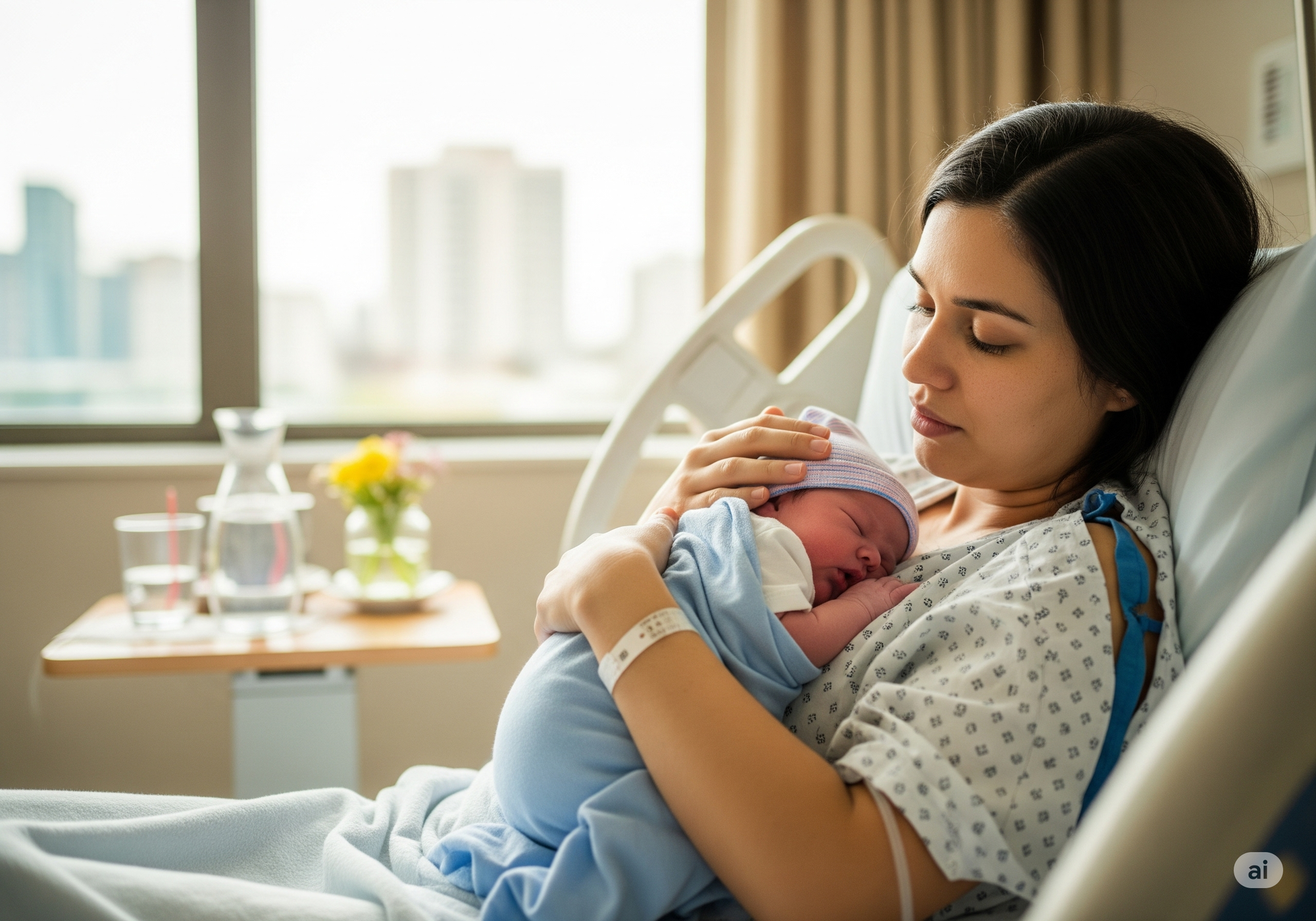 Mẹ bỉm review phòng sau sinh mới nhất của bệnh viện PSHN: Giá chỉ 3,5 triệu/ngày nhưng &quot;xịn xò&quot; đến bất ngờ- Ảnh 1.