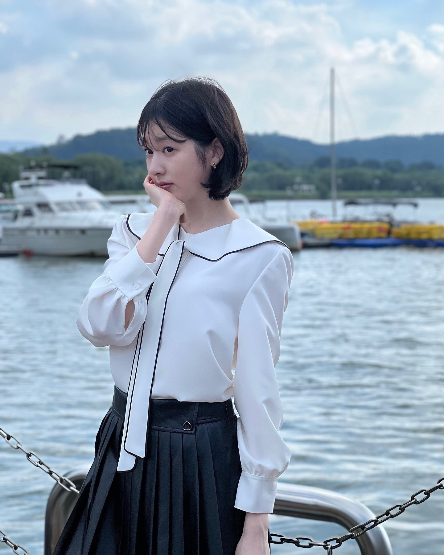 Nữ diễn viên xinh không đối thủ trên màn ảnh Hàn lúc này, style ngoài đời xinh tươi và đậm chất nữ tính - Ảnh 12.