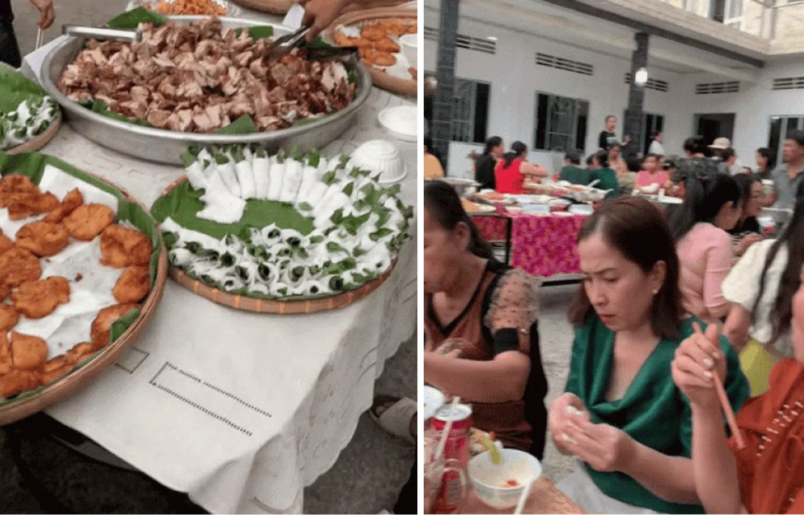 Đám giỗ miền Tây "lên đời" thành tiệc buffet: Bàn tiệc dài như quầy tại nhà hàng, món nào cũng xịn khiến ai cũng bất ngờ - Ảnh 5. Đám giỗ miền Tây "lên đời" thành tiệc buffet: Bàn tiệc dài như quầy tại nhà hàng, món nào cũng xịn khiến ai cũng bất ngờ - Ảnh 5.