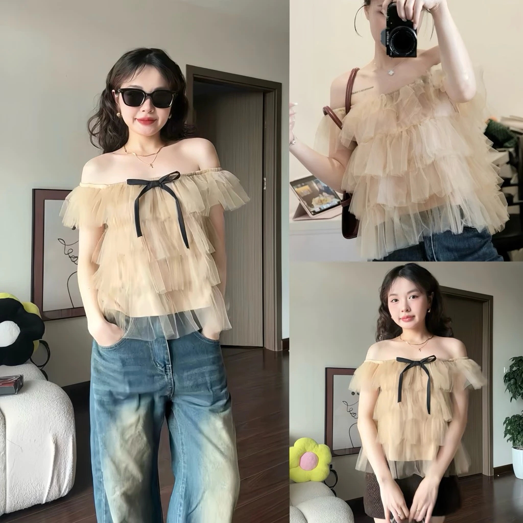 Nàng sành mặc đều có một chiếc áo trễ vai trong tủ - bạn thì sao?- Ảnh 11. Nàng sành mặc đều có một chiếc áo trễ vai trong tủ - bạn thì sao?- Ảnh 11.
