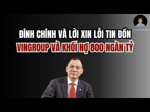 Youtuber BLV Đoàn Chình BDS xin lỗi và đính chính sau khi Vingroup công bố khởi kiện 68 tổ chức, cá nhân - Ảnh 1.