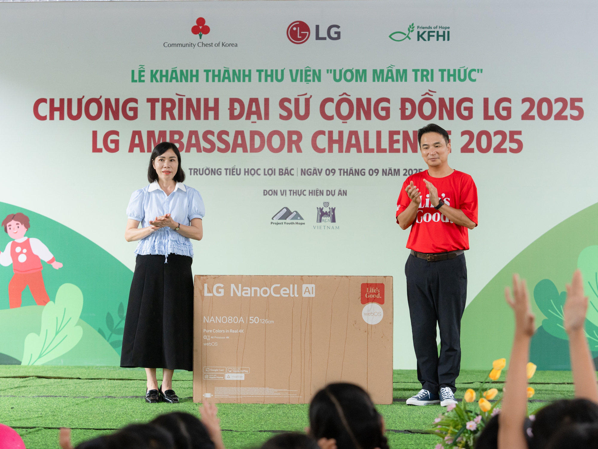 LG triển khai chuỗi hoạt động góp phần cải thiện điều kiện học tập cho thế hệ tương lai- Ảnh 1.