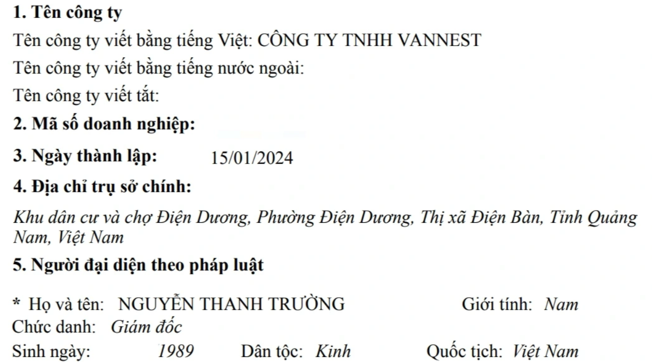 Danh tính công ty sản xuất hơn 38.000 hũ yến chưng giả vừa bị phát hiện: Đã hoạt động hơn 2 năm - Ảnh 2.