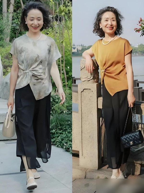 Tôi học được 3 bí quyết mặc đẹp từ phụ nữ 63 tuổi này: Chiết eo, sơ vin nửa vạt và chọn vải có độ rủ - Ảnh 6.
