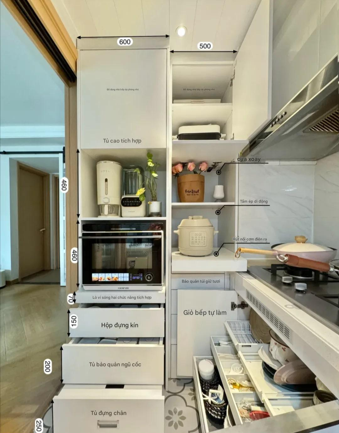 6 lời khuyên khi thiết kế bếp, cả đời không bao giờ HỐI HẬN- Ảnh 5. 6 lời khuyên khi thiết kế bếp, cả đời không bao giờ HỐI HẬN- Ảnh 5.
