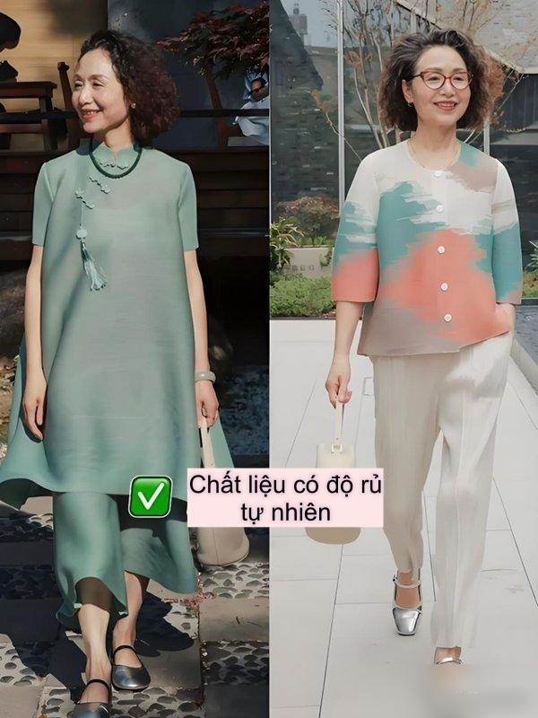 Tôi học được 3 bí quyết mặc đẹp từ phụ nữ 63 tuổi này: Chiết eo, sơ vin nửa vạt và chọn vải có độ rủ - Ảnh 5.