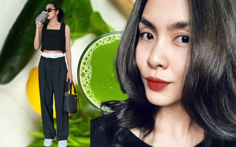 Hà Tăng chăm uống 1 loại nước ép &quot;kem chống nắng&quot; để làn da căng tràn collagen, tôi cũng học theo trong 1 tháng: Kết quả nhận được vô cùng bất ngờ!