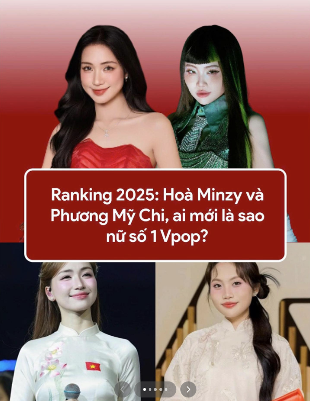 H&ograve;a Minzy v&agrave; Phương Mỹ Chi: Ai đỉnh hơn? - Ảnh 1.