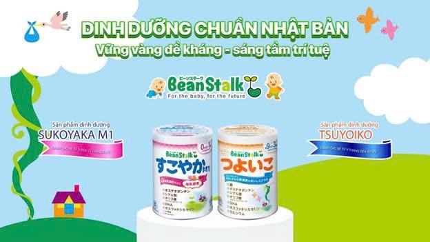 BeanStalk - Sữa mát Nhật Bản chứa Osteopontin giúp bé tăng đề kháng- Ảnh 1.