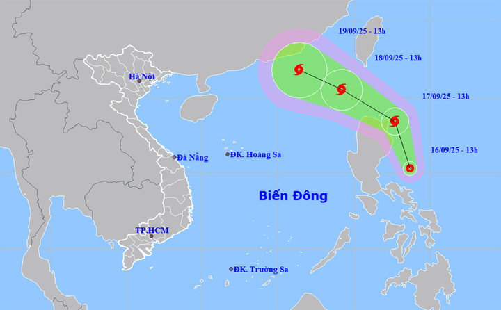 Dự báo Biển Đông sắp đón bão số 8 - Ảnh 1.
