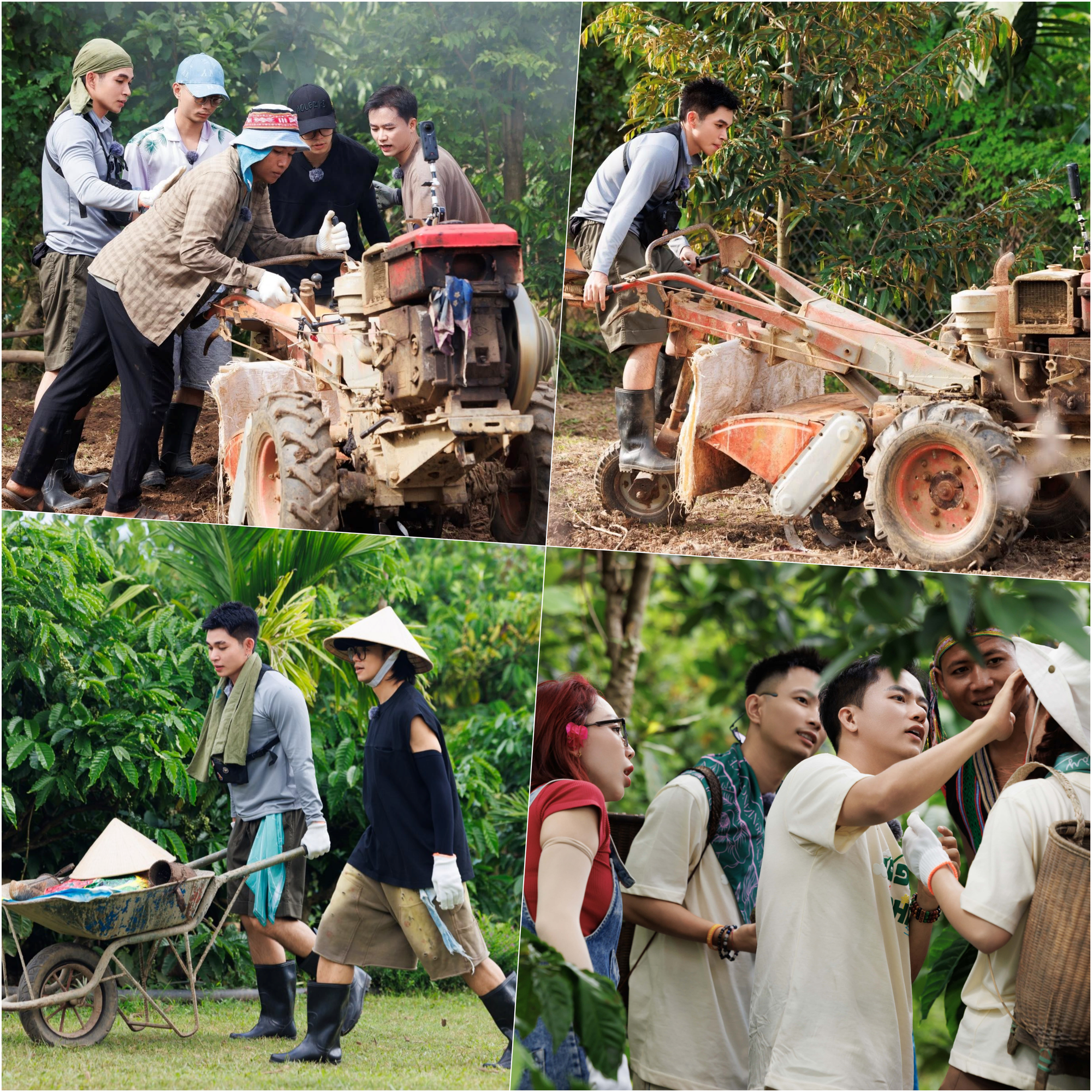 Biểu cảm &quot;khó đỡ&quot; của các thành viên Gia đình Haha khi lần đầu thưởng thức đặc sản Tây Nguyên: &quot;Khổ trước sướng sau&quot;, càng ăn càng cuốn!- Ảnh 3.