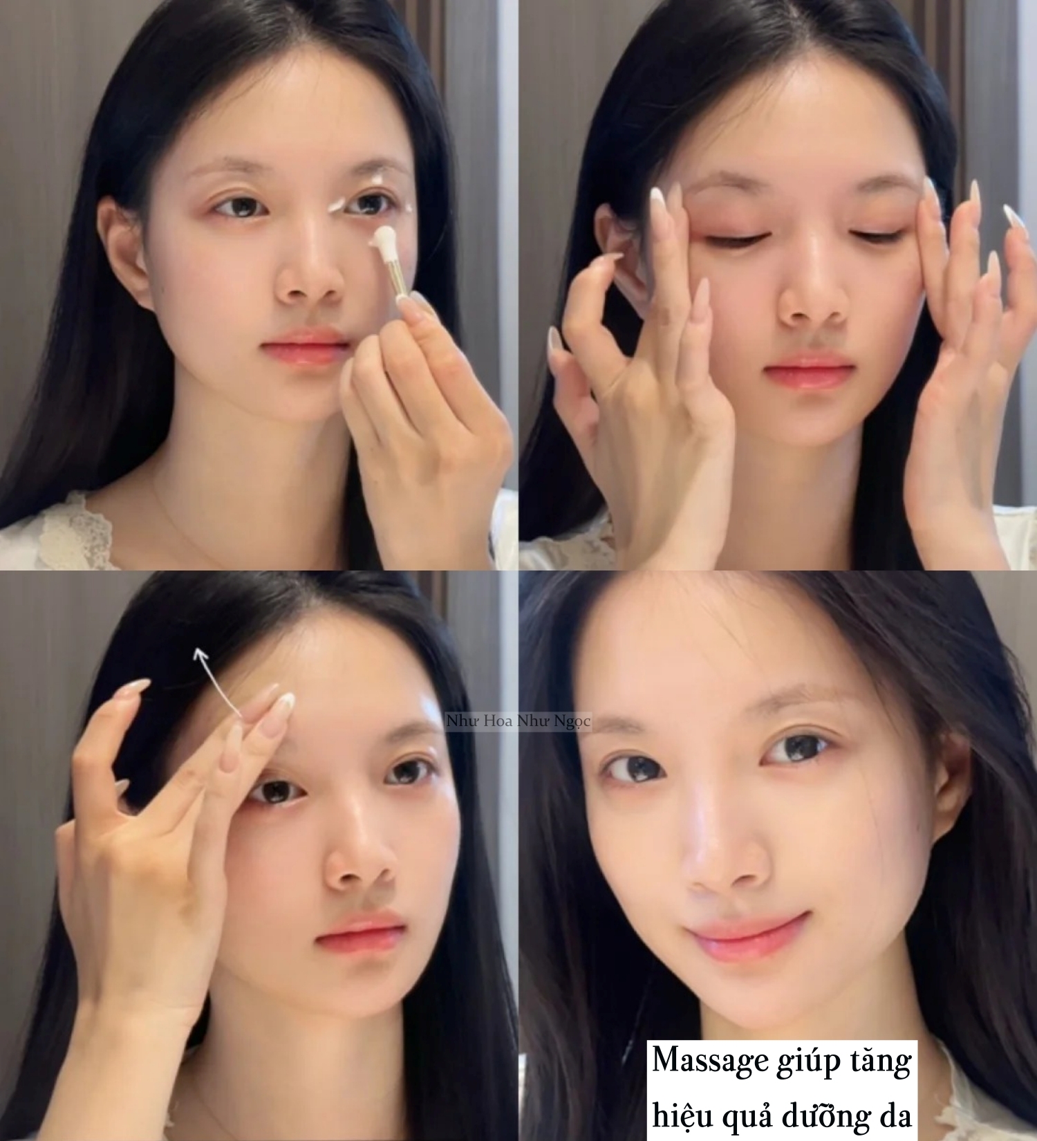 Cô nàng đắp cơm lên mắt, tưởng vô dụng nhưng bất ngờ khiến nếp nhăn giảm đi thấy rõ - Ảnh 4.