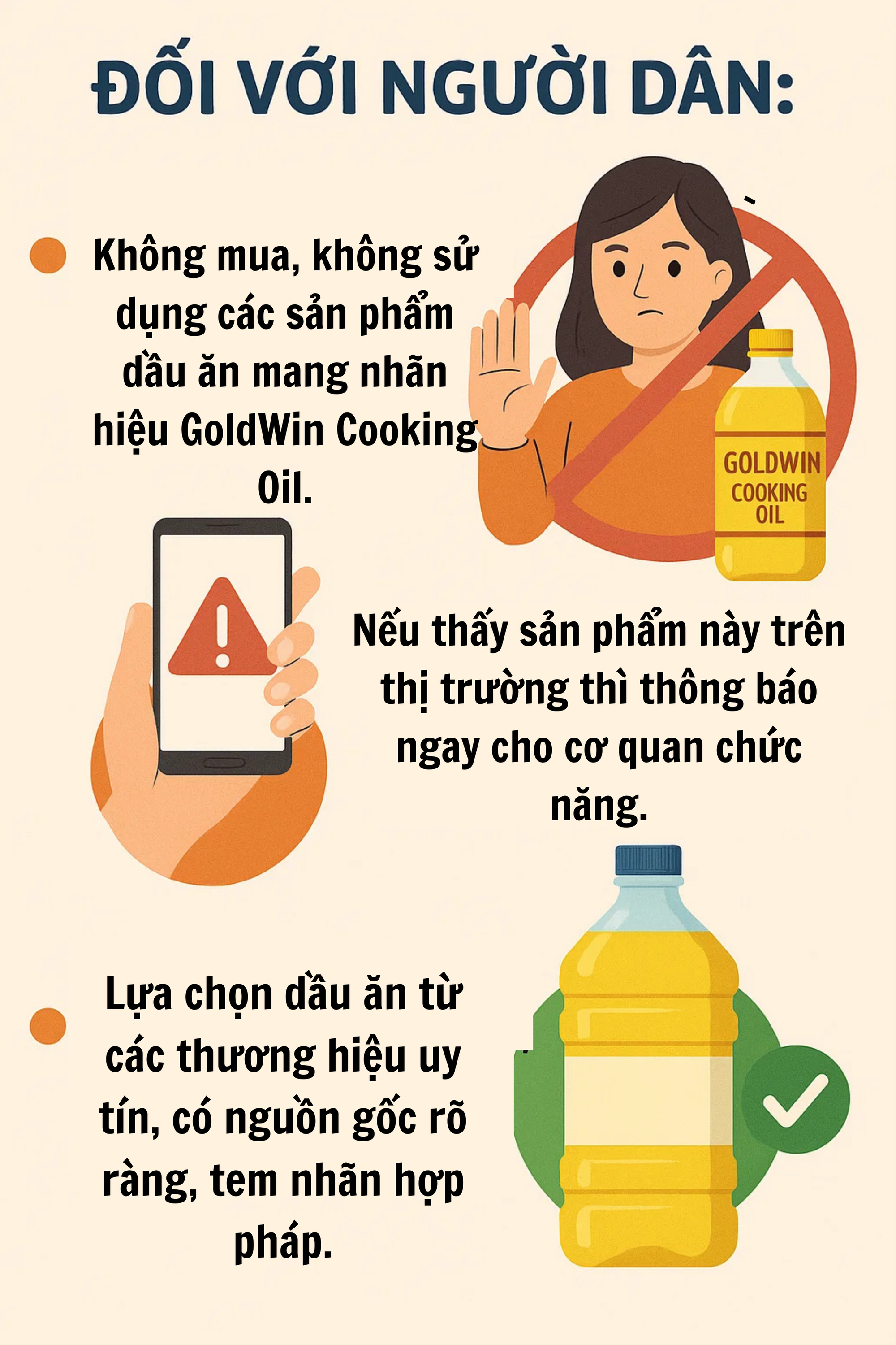 Công an cảnh báo khẩn về một nhãn hiệu dầu ăn tới tất cả người dân - Ảnh 3. Công an cảnh báo khẩn về một nhãn hiệu dầu ăn tới tất cả người dân - Ảnh 3.