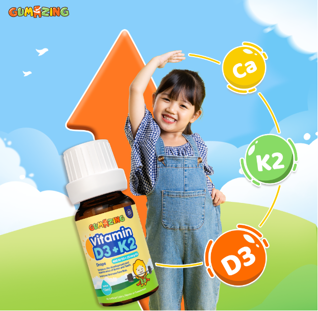 Gumazing Vitamin D3K2 Drops – lựa chọn trên hành trình hỗ trợ cao lớn của con - Ảnh 2.