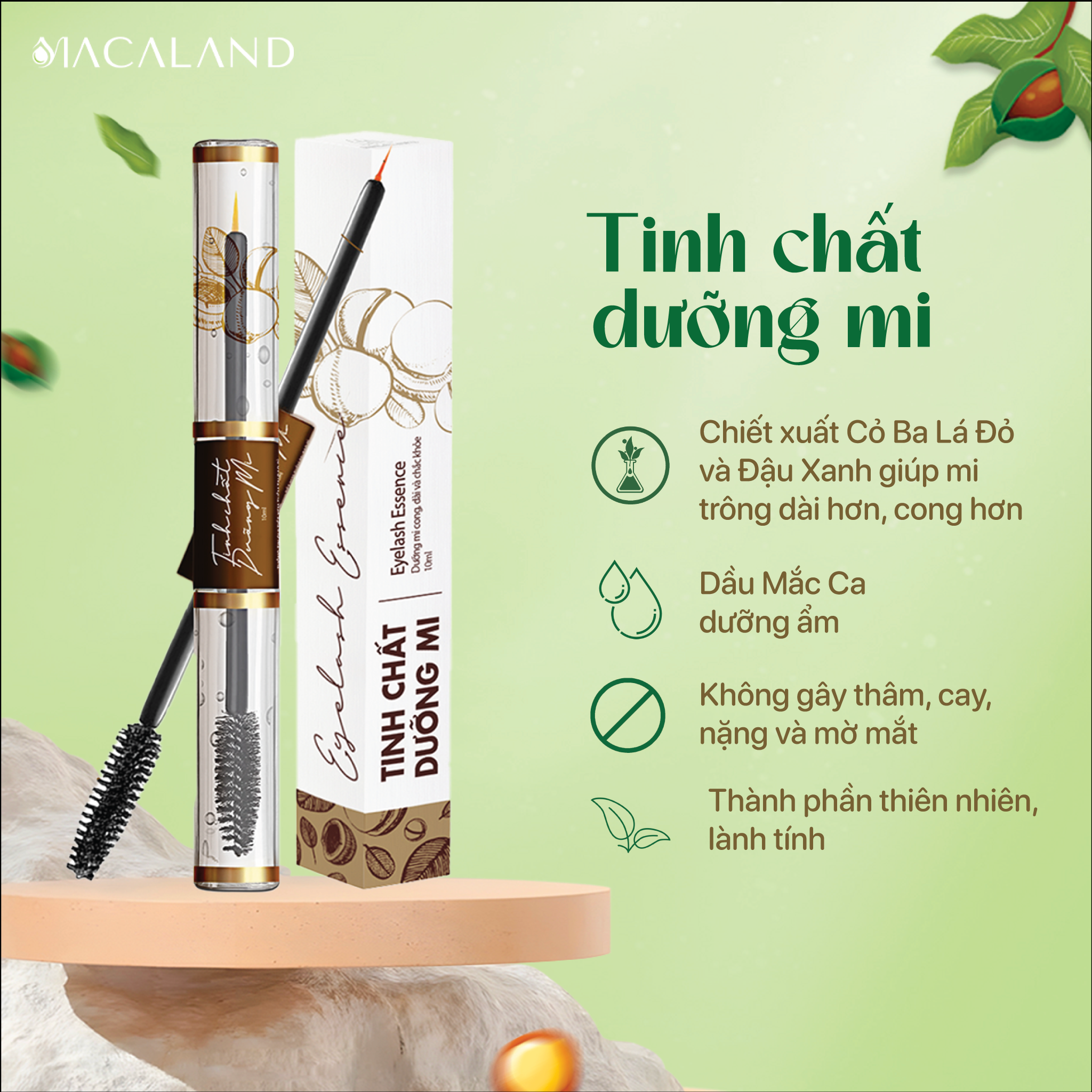 5 lọ dầu dưỡng mi "made in Vietnam" khiến mi dày cong vút không cần nối - Ảnh 2. 5 lọ dầu dưỡng mi "made in Vietnam" khiến mi dày cong vút không cần nối - Ảnh 2.
