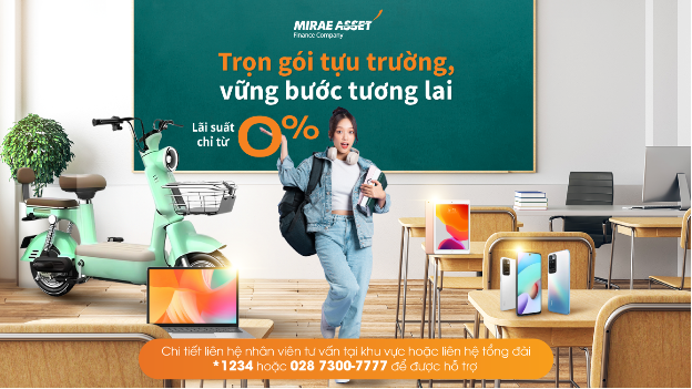 Giải pháp tài chính mùa tựu trường từ Mirae Asset - Ảnh 1.