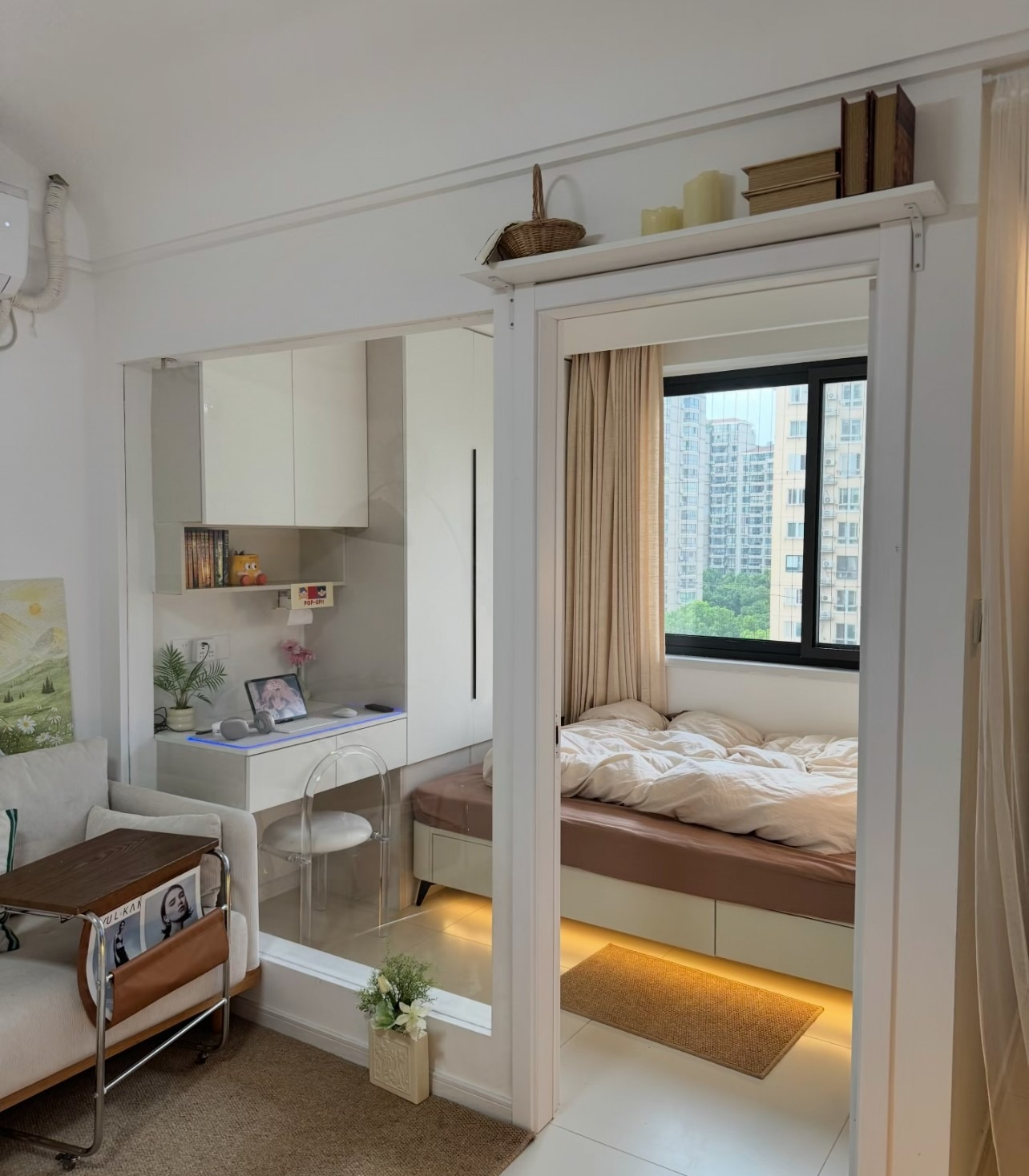Ngắm căn hộ gây sốt của nữ tiếp viên hàng không: Xinh như mộng, nhìn góc nào cũng thấy "chữa lành"- Ảnh 2. Ngắm căn hộ gây sốt của nữ tiếp viên hàng không: Xinh như mộng, nhìn góc nào cũng thấy "chữa lành"- Ảnh 2.
