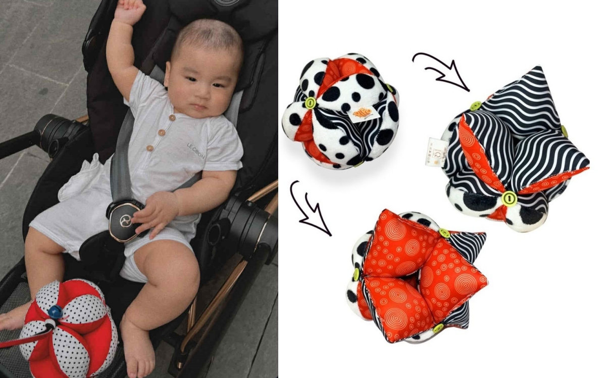 Mai Ngọc sắm quả bóng đặc biệt cho con, muốn bé thông minh thì các mẹ rất nên tham khảo- Ảnh 2.