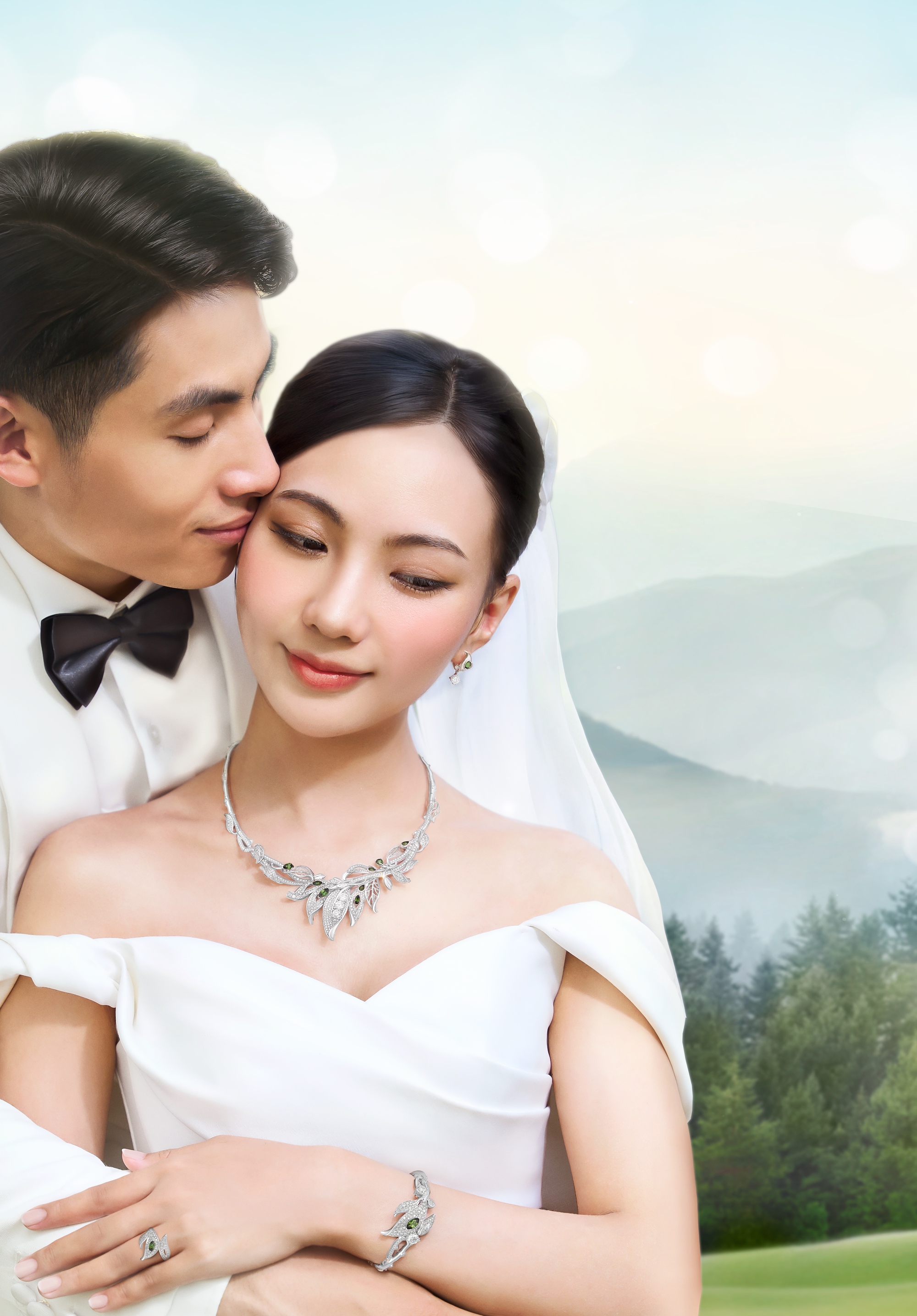 PNJ ra mắt bộ sưu tập trang sức cưới Lá Ngọc Cành Vàng - Ảnh 4. PNJ ra mắt bộ sưu tập trang sức cưới Lá Ngọc Cành Vàng - Ảnh 4.