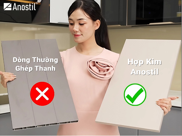 Tủ bếp hợp kim Anostil – Lựa chọn đáng lưu tâm cho không gian bếp hiện đại - Ảnh 2. Tủ bếp hợp kim Anostil – Lựa chọn đáng lưu tâm cho không gian bếp hiện đại - Ảnh 2.