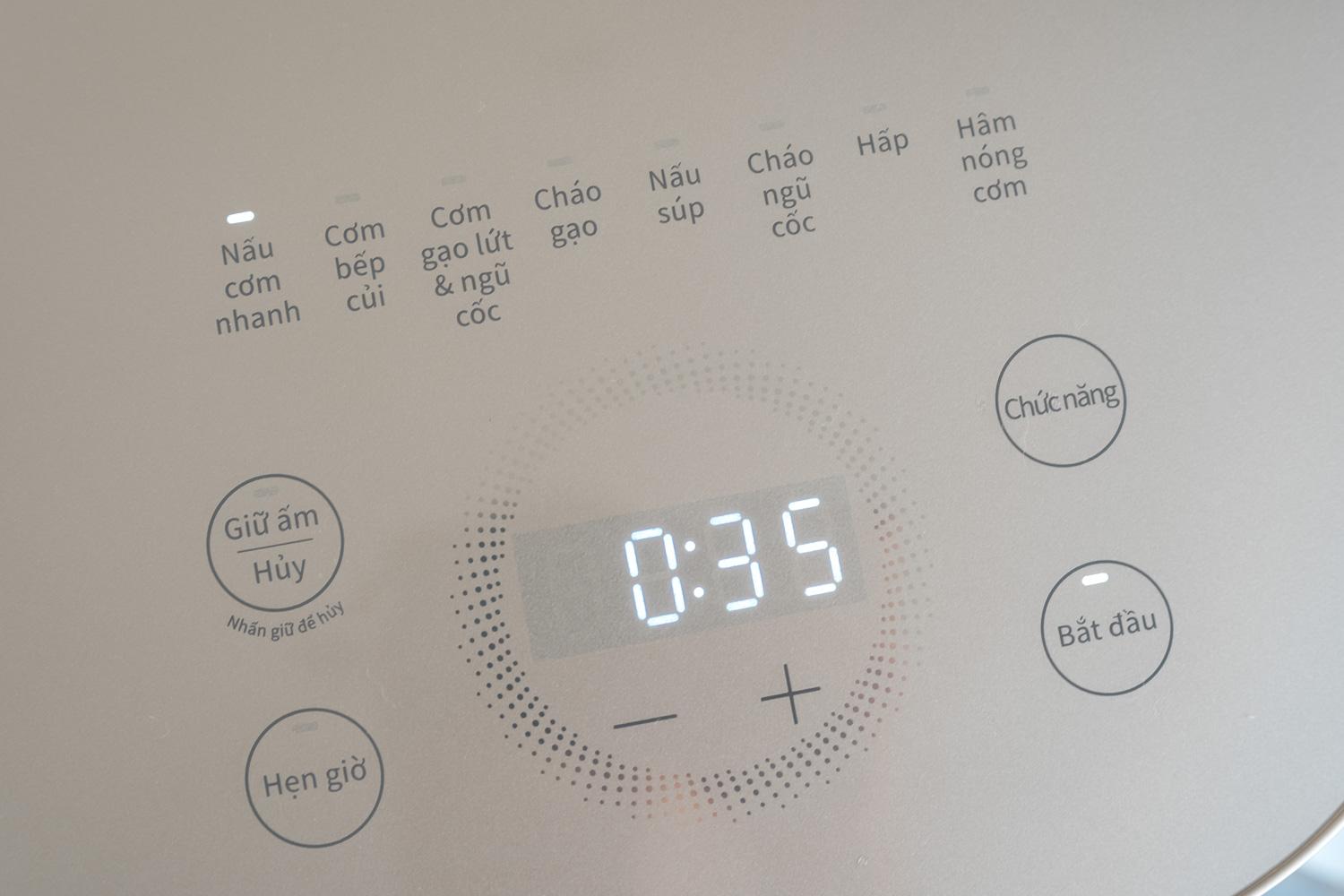 Dùng thử nồi cơm điện tử chống dính tự nhiên Joyoung JNRC-502: Nấu nhanh, đa dụng, đáng có trong căn bếp hiện đại- Ảnh 5. Dùng thử nồi cơm điện tử chống dính tự nhiên Joyoung JNRC-502: Nấu nhanh, đa dụng, đáng có trong căn bếp hiện đại- Ảnh 5.