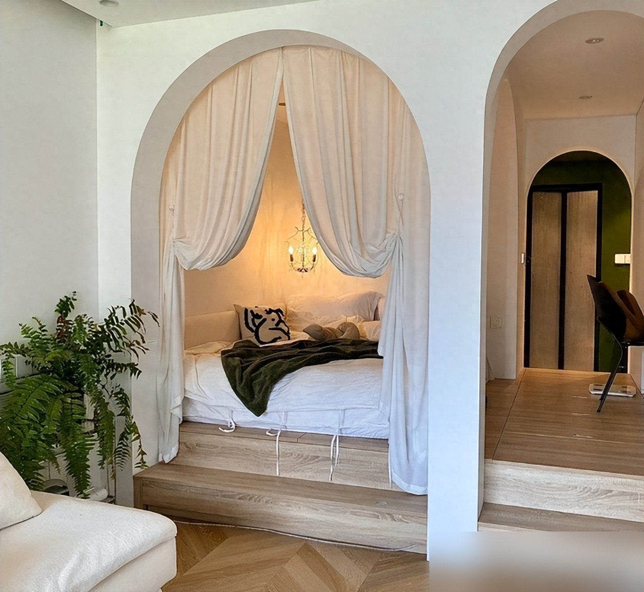 Tổ ấm 37m² của cô gái 29 tuổi khiến 5 triệu người trầm trồ: Nhỏ mà tinh tế, góc nào cũng thông minh!- Ảnh 7.