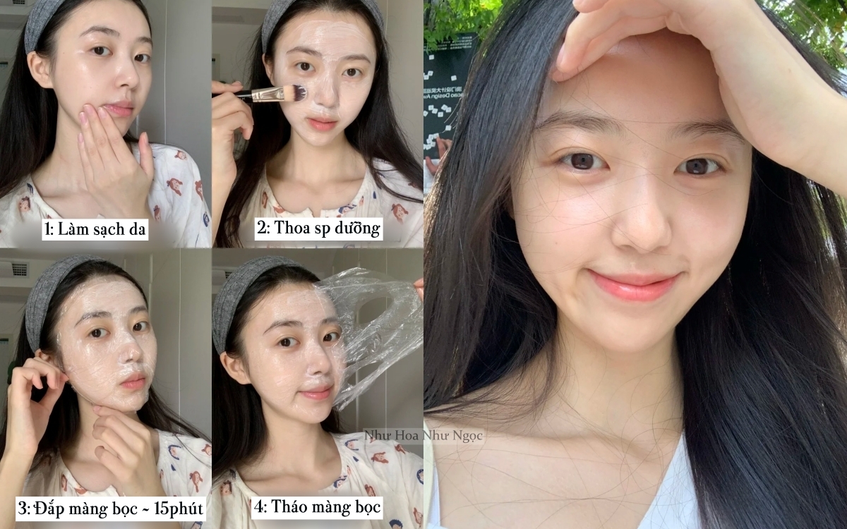 Dùng màng bọc thực phẩm để da căng bóng như vừa đi spa "bơm nước" - Ảnh 4. Dùng màng bọc thực phẩm để da căng bóng như vừa đi spa "bơm nước" - Ảnh 4.