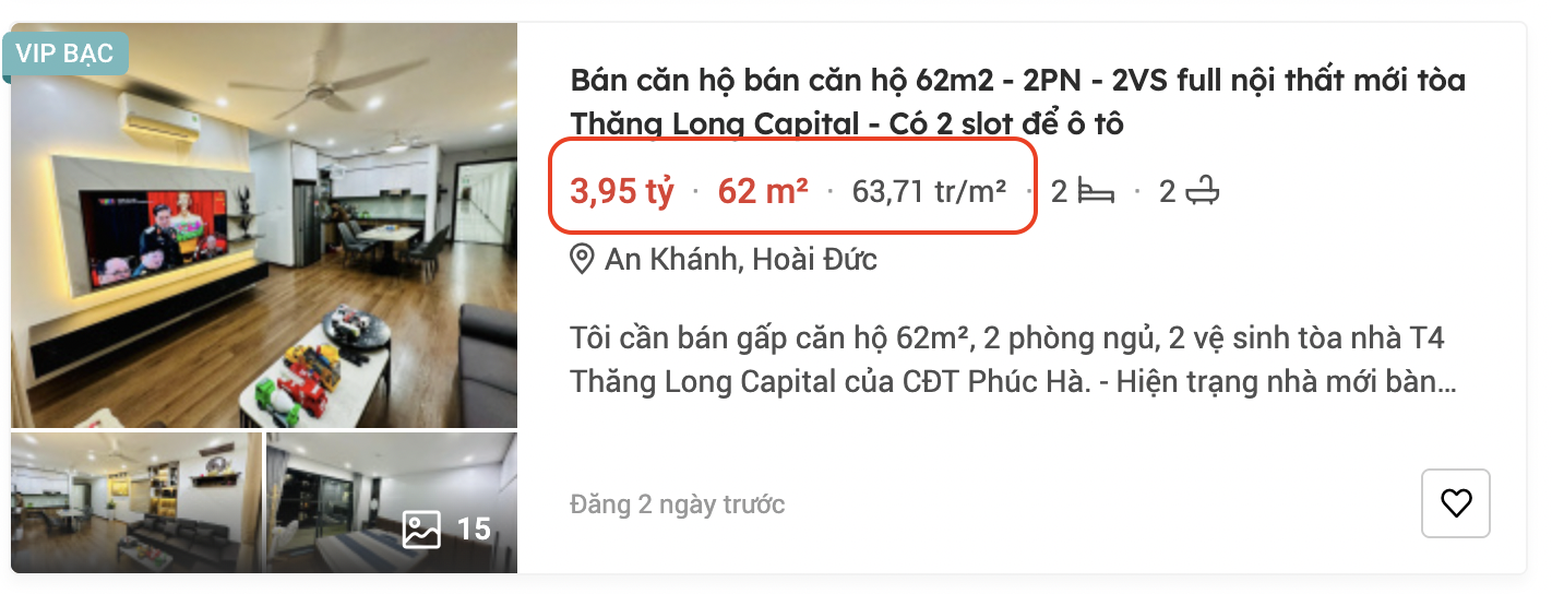 Giá nhà chung cư tăng &quot;hết hồn&quot;, có nơi tính ra hơn 150triệu/m2: Chờ ngày giá sập rồi mua hay cứ liều một phen, cách nào cũng như &quot;ngồi trên đống lửa&quot; - Ảnh 4.