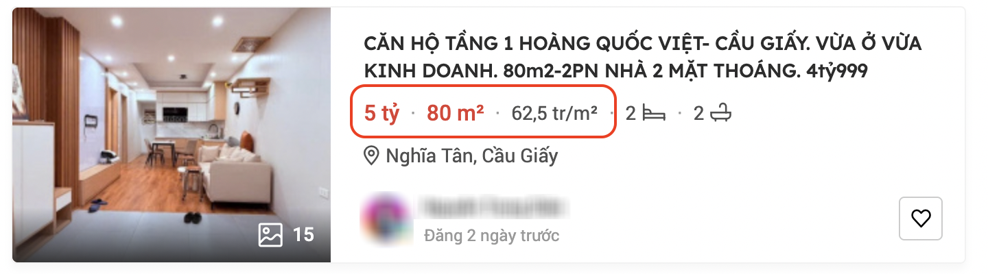 Giá nhà chung cư tăng &quot;hết hồn&quot;, có nơi tính ra hơn 150triệu/m2: Chờ ngày giá sập rồi mua hay cứ liều một phen, cách nào cũng như &quot;ngồi trên đống lửa&quot; - Ảnh 2.