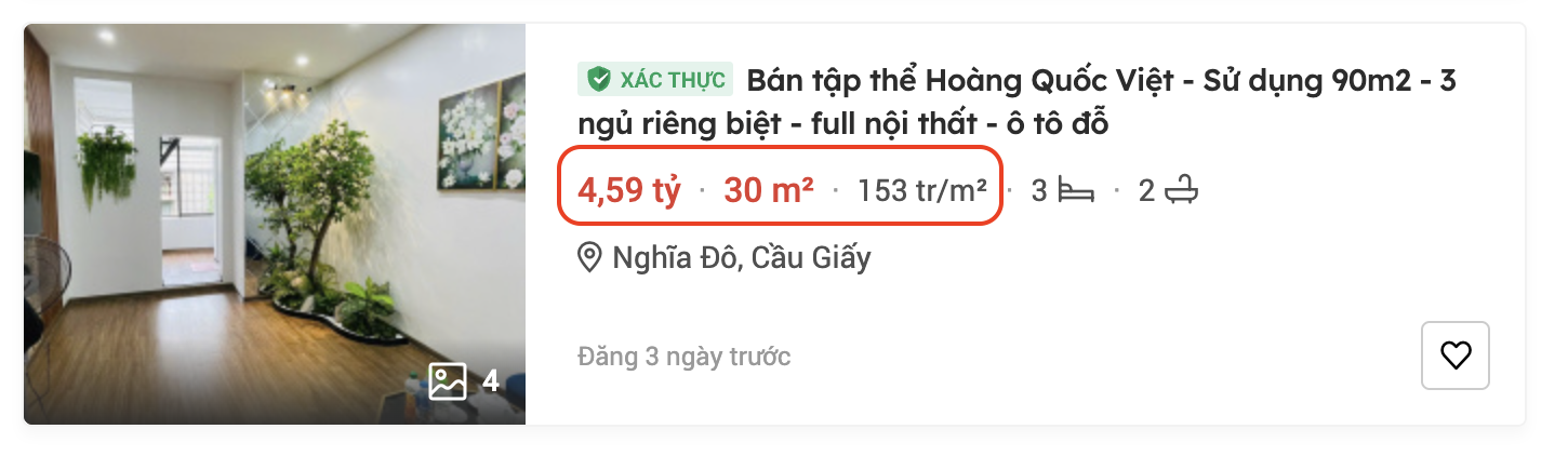 Giá nhà chung cư tăng &quot;hết hồn&quot;, có nơi tính ra hơn 150triệu/m2: Chờ ngày giá sập rồi mua hay cứ liều một phen, cách nào cũng như &quot;ngồi trên đống lửa&quot; - Ảnh 3.