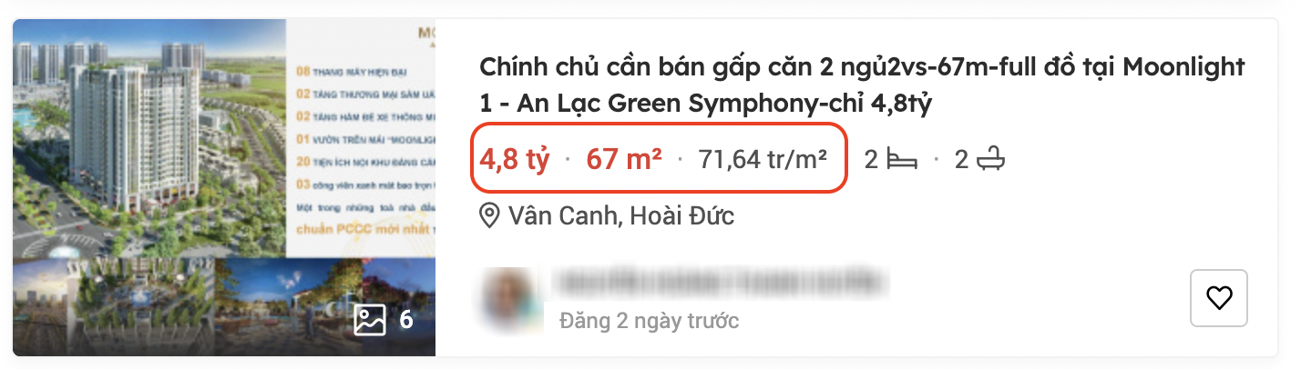 Giá nhà chung cư tăng &quot;hết hồn&quot;, có nơi tính ra hơn 150triệu/m2: Chờ ngày giá sập rồi mua hay cứ liều một phen, cách nào cũng như &quot;ngồi trên đống lửa&quot; - Ảnh 5.