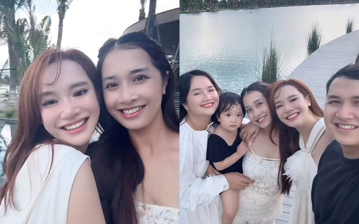 Xuất hiện sau tin bầu bí, Nhã Phương gây &quot;sốt&quot; với váy trắng cổ yếm tinh khôi- Ảnh 4.