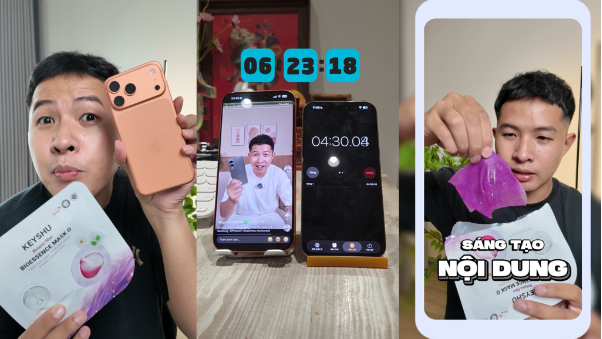 Keyshu chơi lớn 20/10 với Mùa Tím Yêu Thương: Tặng iPhone 17 Pro Max, biến skincare thành trào lưu sáng tạo - Ảnh 2.