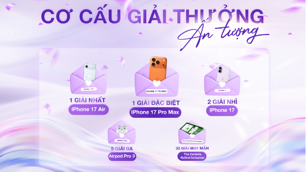 Keyshu chơi lớn 20/10 với Mùa Tím Yêu Thương: Tặng iPhone 17 Pro Max, biến skincare thành trào lưu sáng tạo - Ảnh 5.