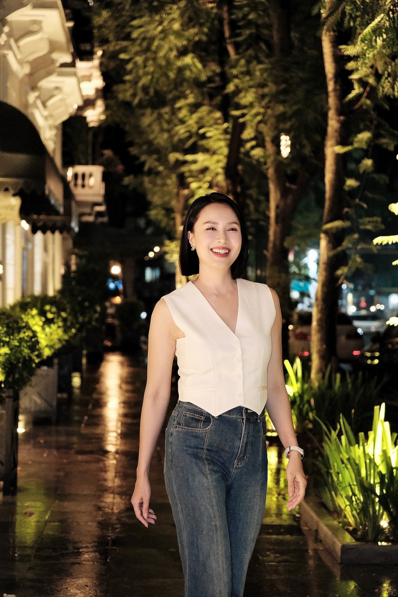 Hồng Diễm được khen không ngớt về nhan sắc tuổi 42, phong cách thời trang cực trẻ trung và thanh lịch - Ảnh 5. Hồng Diễm được khen không ngớt về nhan sắc tuổi 42, phong cách thời trang cực trẻ trung và thanh lịch - Ảnh 5.