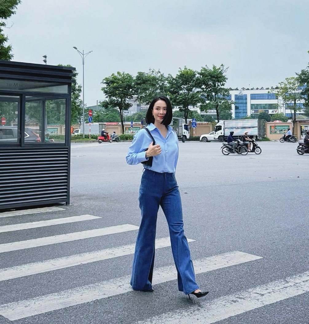 Hồng Diễm được khen không ngớt về nhan sắc tuổi 42, phong cách thời trang cực trẻ trung và thanh lịch - Ảnh 2. Hồng Diễm được khen không ngớt về nhan sắc tuổi 42, phong cách thời trang cực trẻ trung và thanh lịch - Ảnh 2.