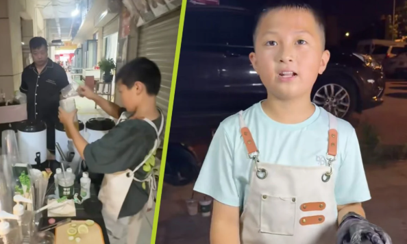 Cậu bé 11 tuổi mở quán trà sữa, bỏ túi gần 15 triệu đồng/tháng, được khen là thần đồng kinh doanh - Ngó bảng điểm còn bất ngờ hơn! - Ảnh 1. Cậu bé 11 tuổi mở quán trà sữa, bỏ túi gần 15 triệu đồng/tháng, được khen là thần đồng kinh doanh - Ngó bảng điểm còn bất ngờ hơn! - Ảnh 1.