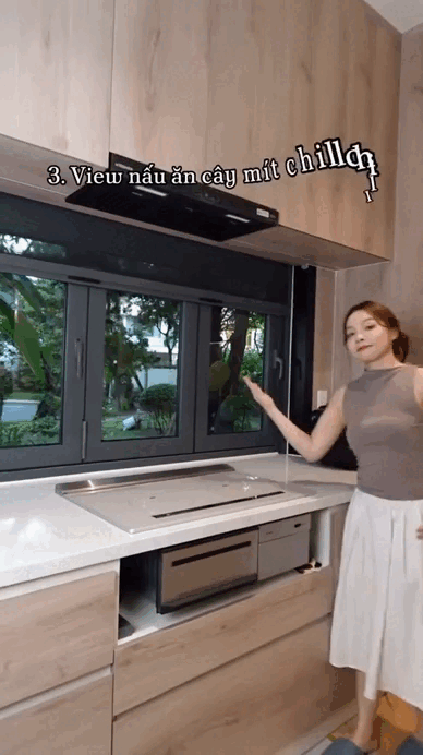Bếp nhà Trinh Phạm khiến nửa triệu người đắm say, 6 thiết kế nhìn là muốn copy ngay!- Ảnh 5. Bếp nhà Trinh Phạm khiến nửa triệu người đắm say, 6 thiết kế nhìn là muốn copy ngay!- Ảnh 5.