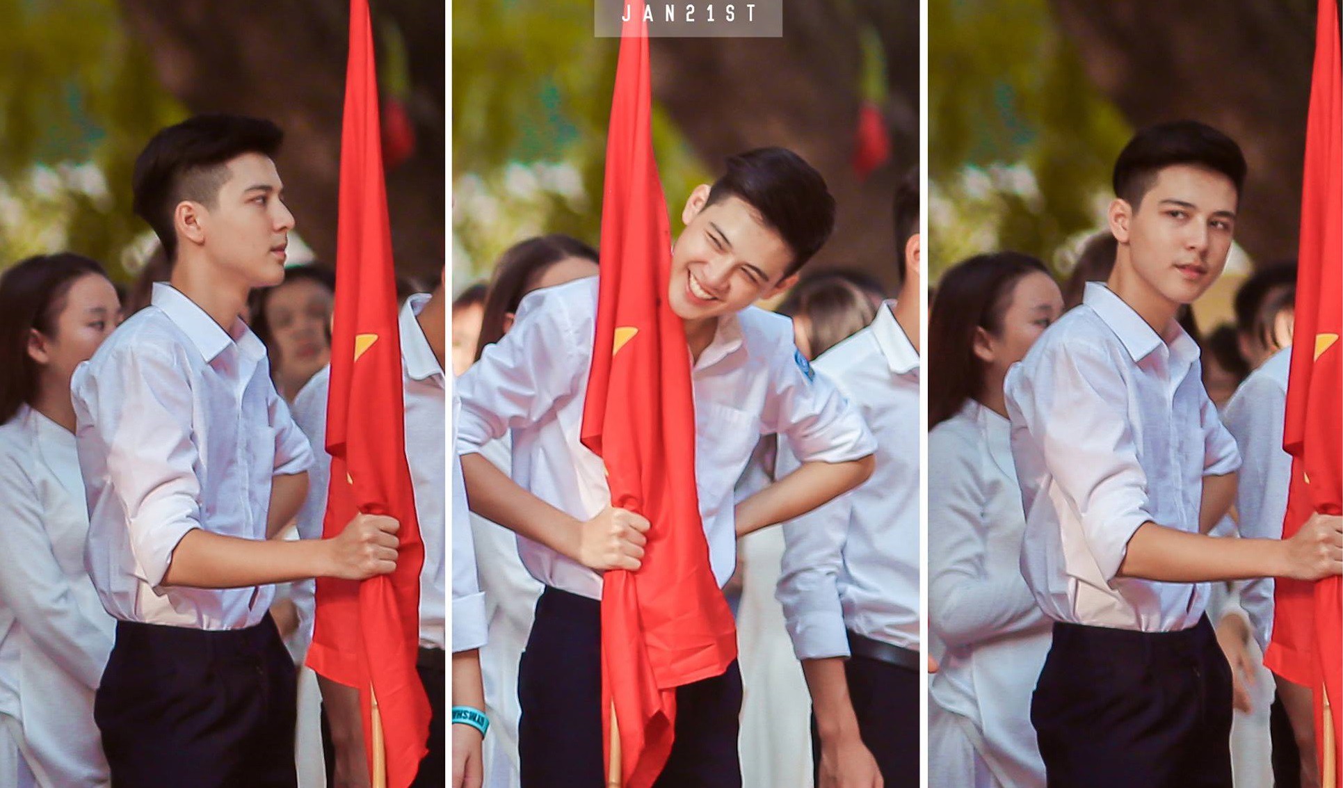 Ai còn nhớ dàn hot girl, hot boy từng một bước thành "hiện tượng mạng" nhờ loạt khoảnh khắc xuất thần trong ngày khai giảng này?- Ảnh 4. Ai còn nhớ dàn hot girl, hot boy từng một bước thành "hiện tượng mạng" nhờ loạt khoảnh khắc xuất thần trong ngày khai giảng này?- Ảnh 4.