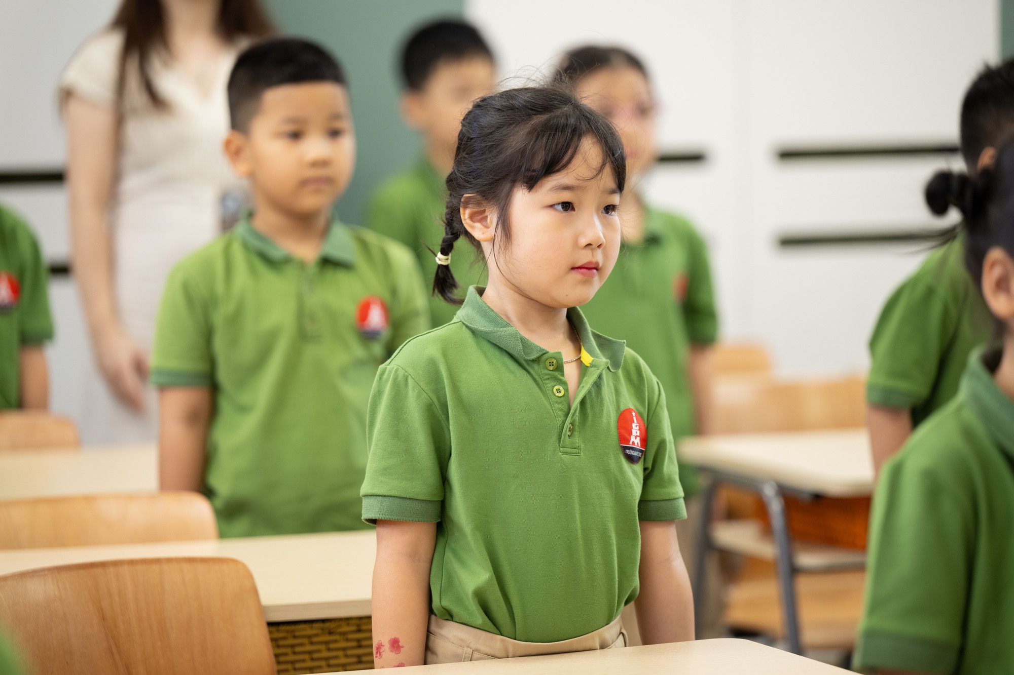 Spotlight lễ khai giảng 2025 thuộc về khối học sinh tiểu học: Combo khóc - cười - ngáp đủ hết!- Ảnh 6. Spotlight lễ khai giảng 2025 thuộc về khối học sinh tiểu học: Combo khóc - cười - ngáp đủ hết!- Ảnh 6.